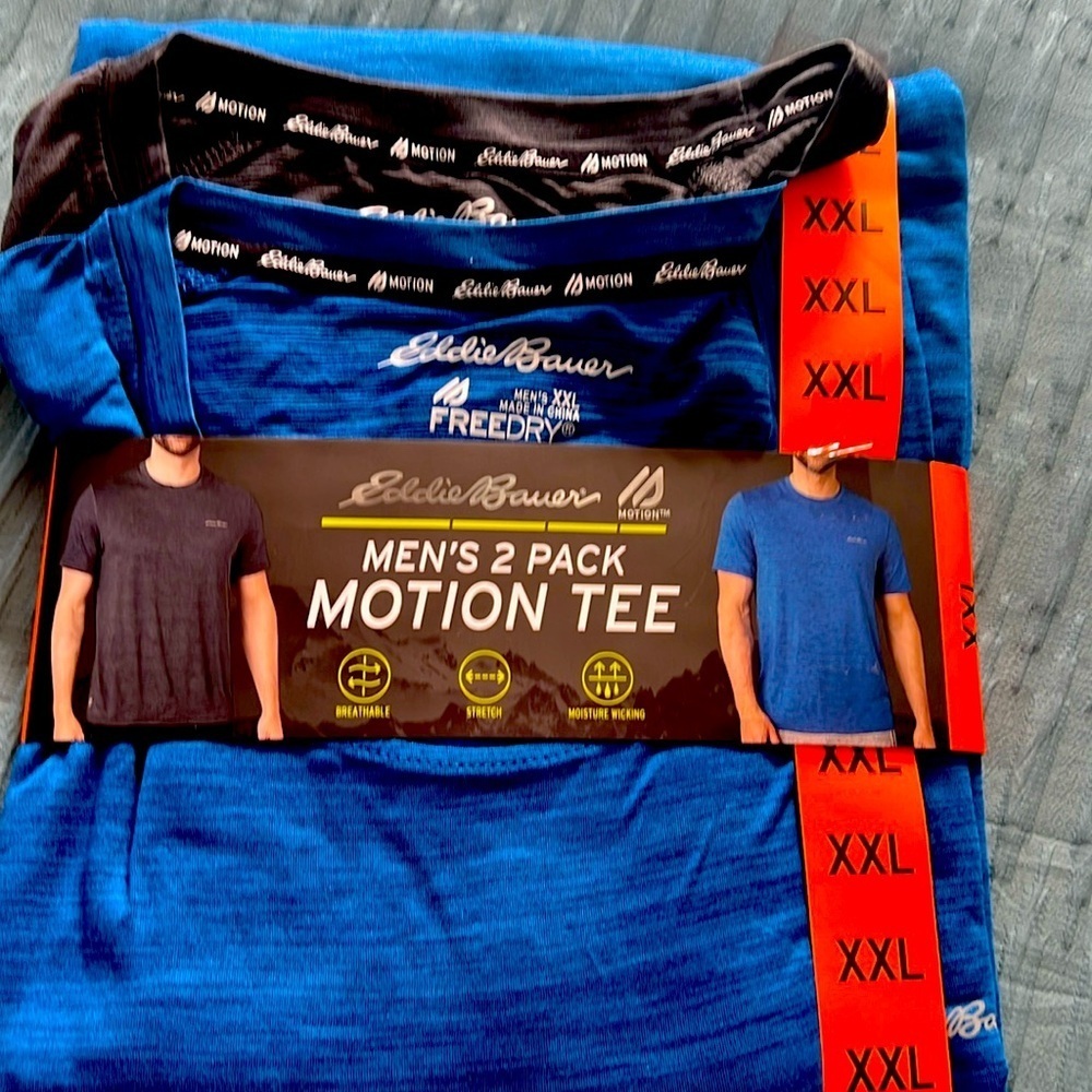 🕺 Eddie Bauer 2 ok motion tee